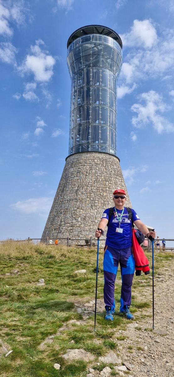 Zdjęcie w galerii na portalu naszraciborz.pl: Raciborzanie zdobyli Śnieżnik w ramach górskiej wyprawy PTTK wiadomości z regionu