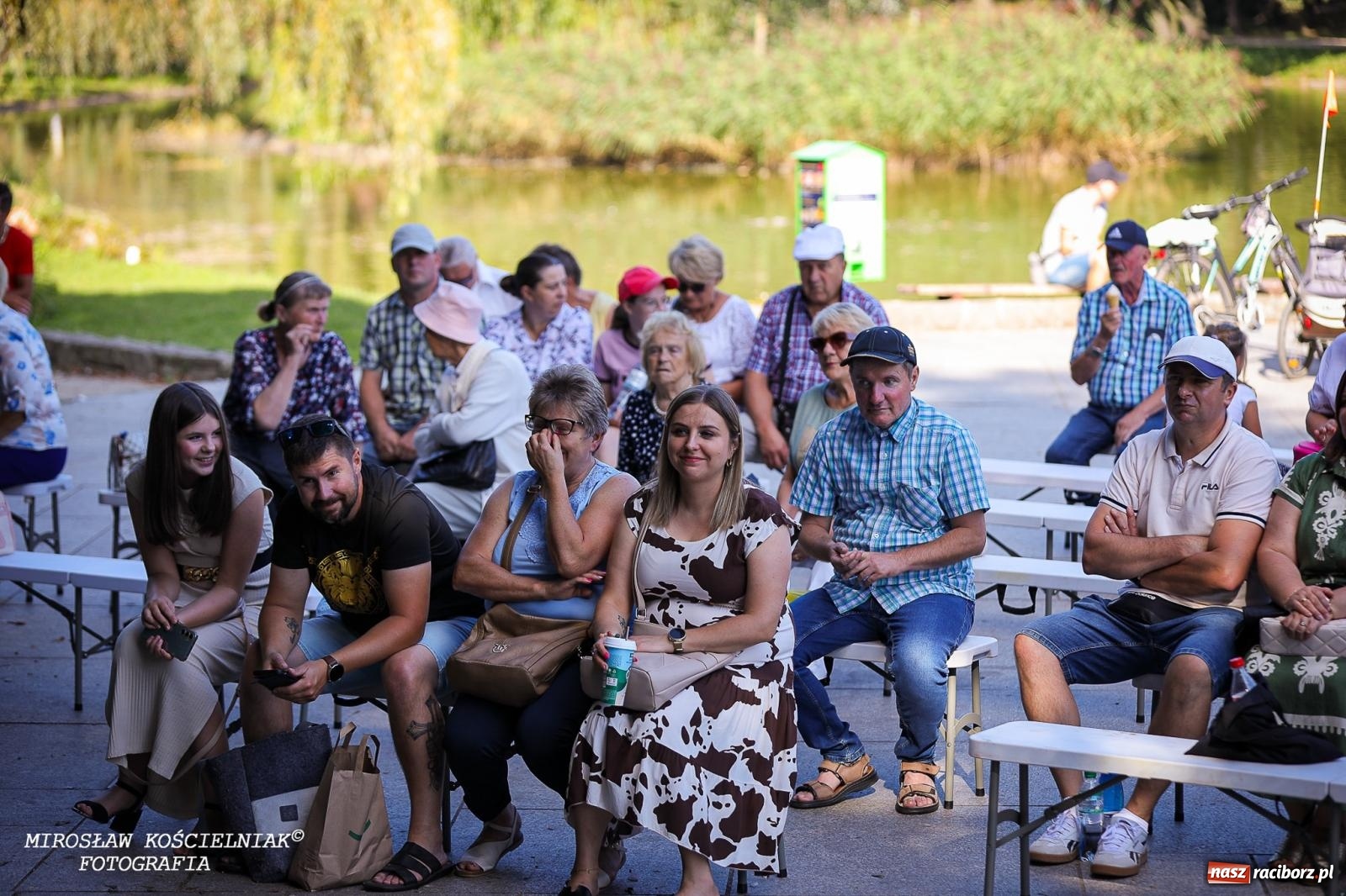 Zdjęcie w galerii na portalu naszraciborz.pl: Młode talenty na scenie parku im. Miasta Roth [FOTO i WIDEO] wiadomości z regionu