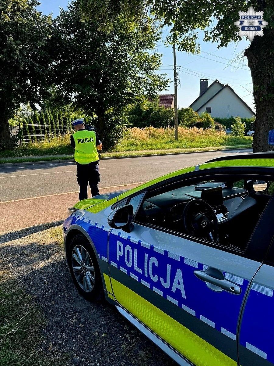 Zdjęcie w galerii na portalu naszraciborz.pl: 65 kierowców za szybko – policyjna akcja Prędkość w Raciborzu wiadomości z regionu