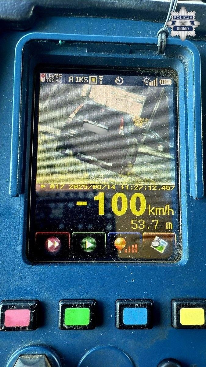 Zdjęcie w galerii na portalu naszraciborz.pl: 65 kierowców za szybko – policyjna akcja Prędkość w Raciborzu wiadomości z regionu