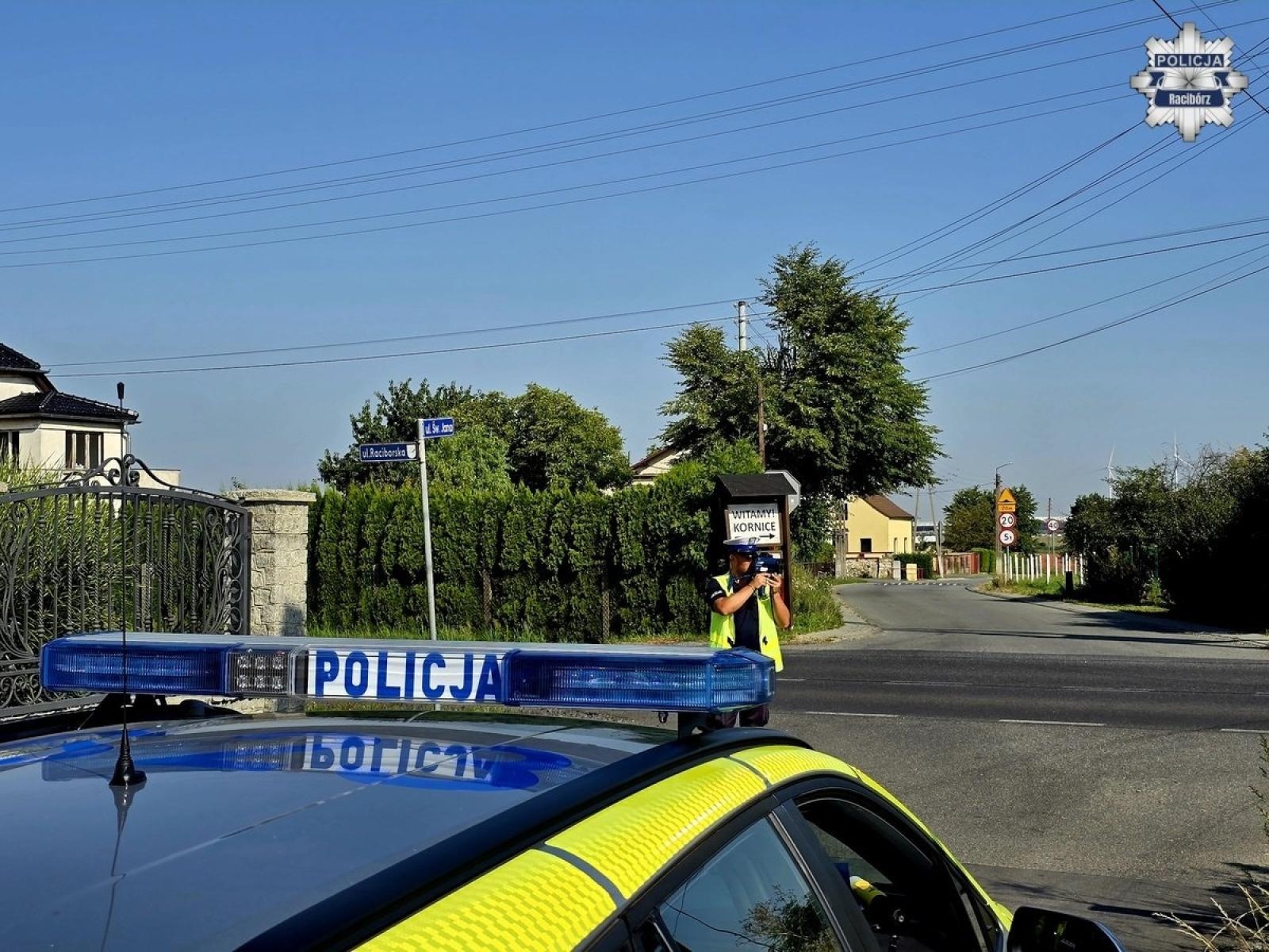Zdjęcie w galerii na portalu naszraciborz.pl: 65 kierowców za szybko – policyjna akcja Prędkość w Raciborzu wiadomości z regionu