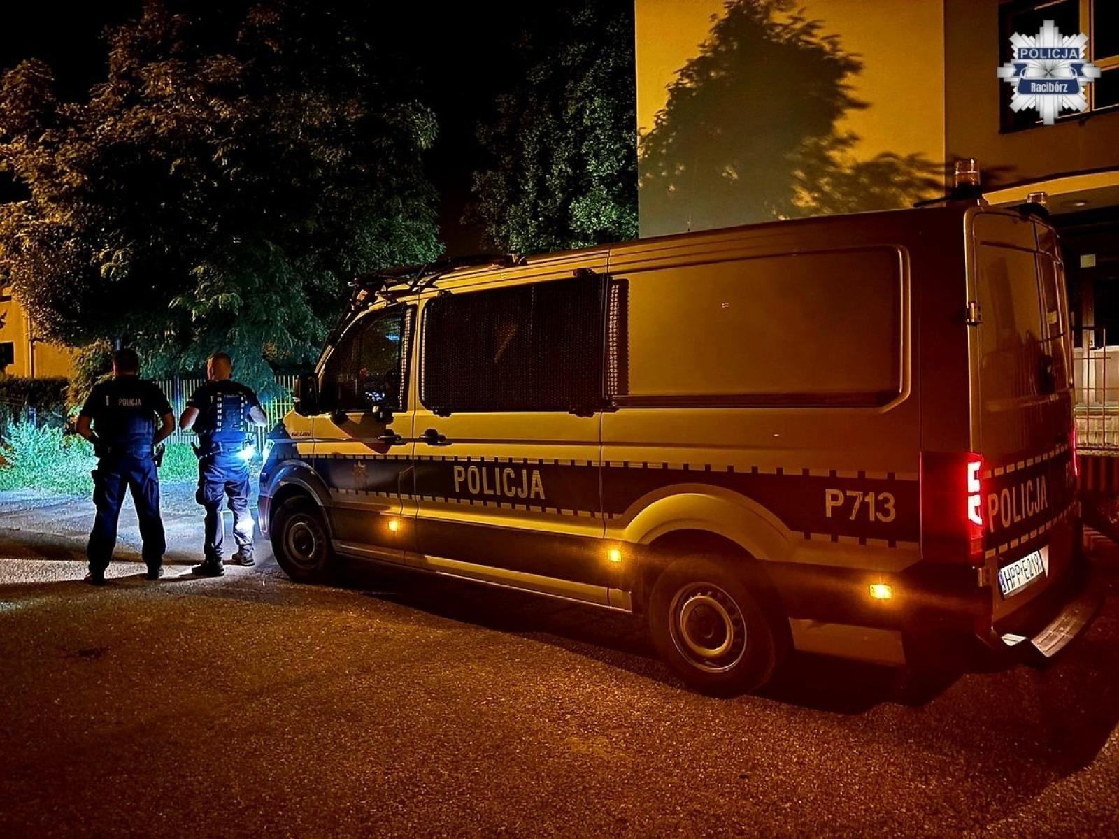 Zdjęcie w galerii na portalu naszraciborz.pl: Wzmożone patrole w gminie Krzyżanowice. Ściągnięto posiłki z Katowic wiadomości z regionu