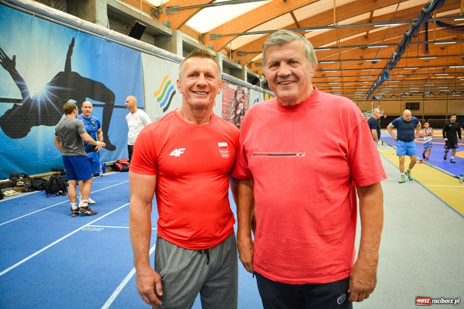 Zdjęcie w galerii na portalu naszraciborz.pl: Światowe gwiazdy zapasów trenują w Raciborzu wiadomości z regionu