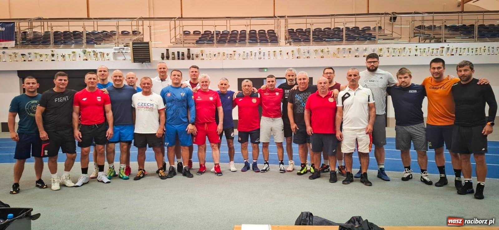 Zdjęcie w galerii na portalu naszraciborz.pl: Światowe gwiazdy zapasów trenują w Raciborzu wiadomości z regionu