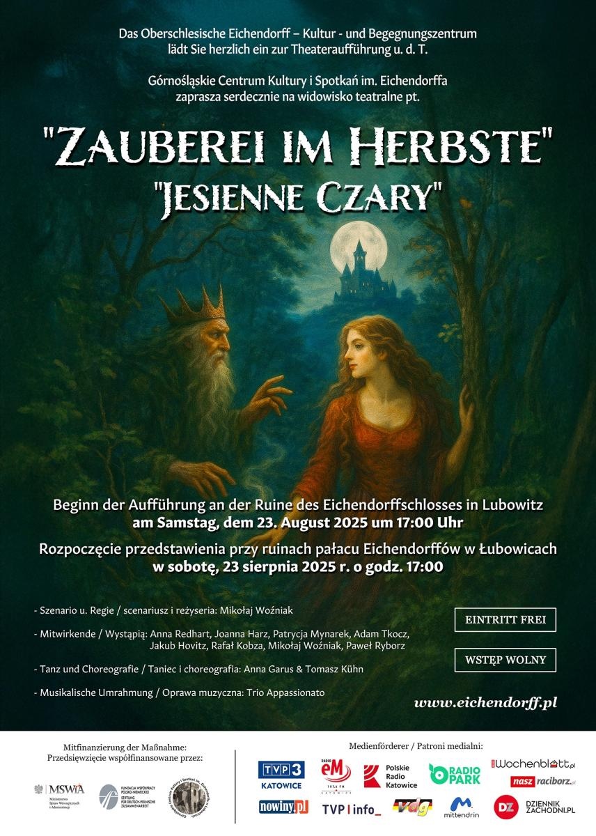 Zdjęcie w galerii na portalu naszraciborz.pl: Letni Teatr Plenerowy w Łubowicach – magia Eichendorffa powraca wiadomości z regionu