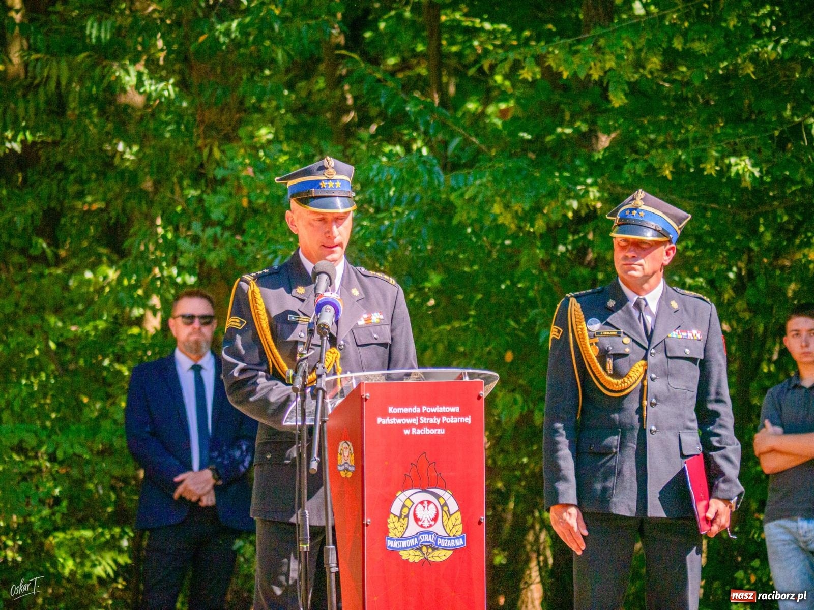 Zdjęcie w galerii na portalu naszraciborz.pl: 33. rocznica wielkiego pożaru lasów w Kuźni Raciborskiej – hołd dla bohaterów [FOTO i WIDEO] wiadomości z regionu