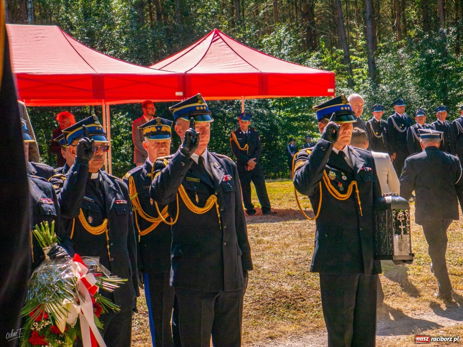 Zdjęcie w galerii na portalu naszraciborz.pl: 33. rocznica wielkiego pożaru lasów w Kuźni Raciborskiej – hołd dla bohaterów [FOTO i WIDEO] wiadomości z regionu