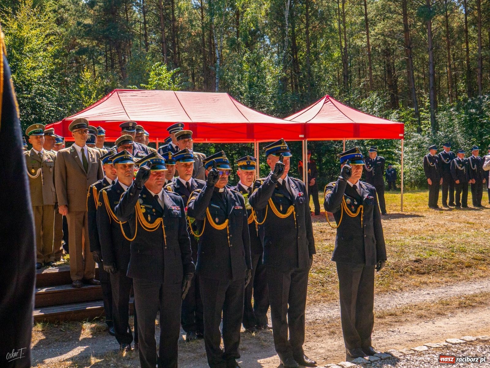 Zdjęcie w galerii na portalu naszraciborz.pl: 33. rocznica wielkiego pożaru lasów w Kuźni Raciborskiej – hołd dla bohaterów [FOTO i WIDEO] wiadomości z regionu