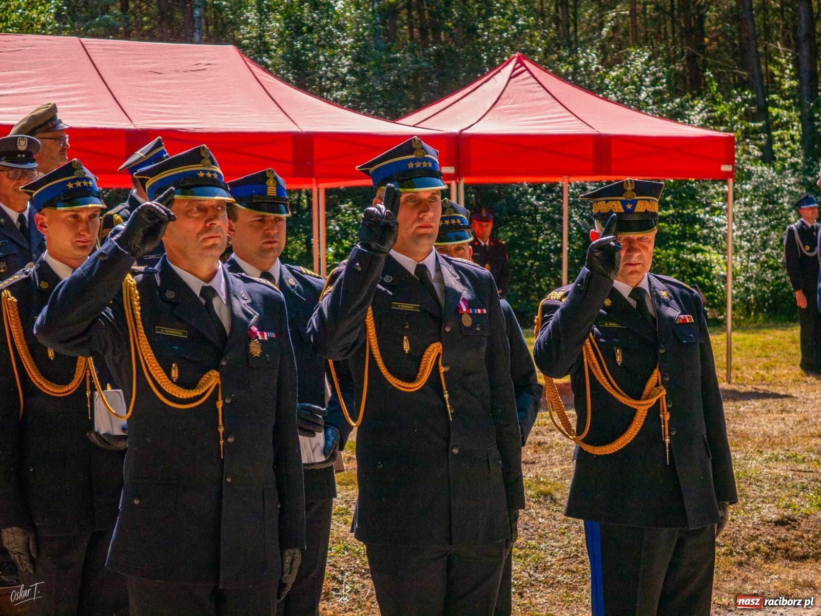 Zdjęcie w galerii na portalu naszraciborz.pl: 33. rocznica wielkiego pożaru lasów w Kuźni Raciborskiej – hołd dla bohaterów [FOTO i WIDEO] wiadomości z regionu