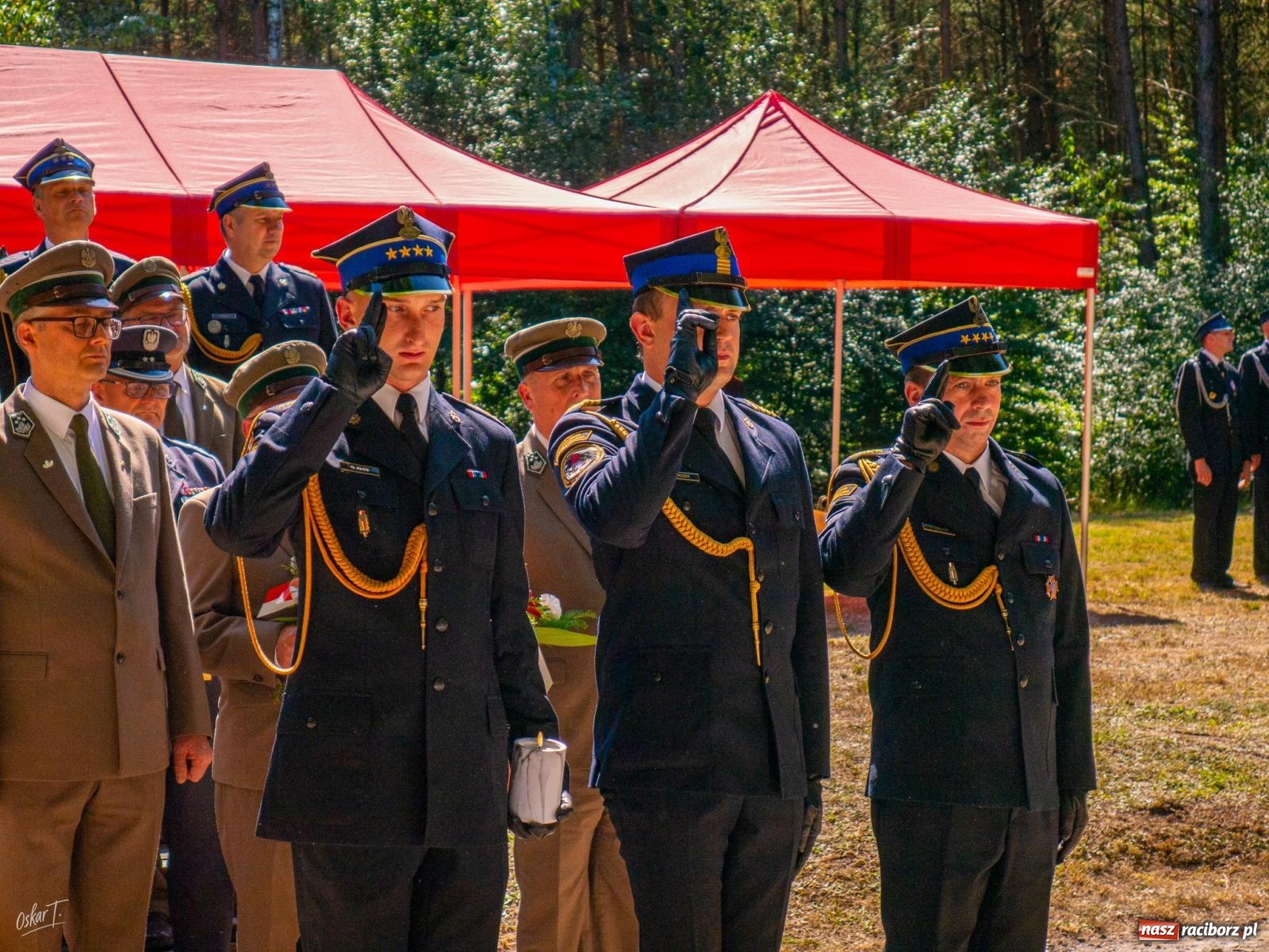 Zdjęcie w galerii na portalu naszraciborz.pl: 33. rocznica wielkiego pożaru lasów w Kuźni Raciborskiej – hołd dla bohaterów [FOTO i WIDEO] wiadomości z regionu