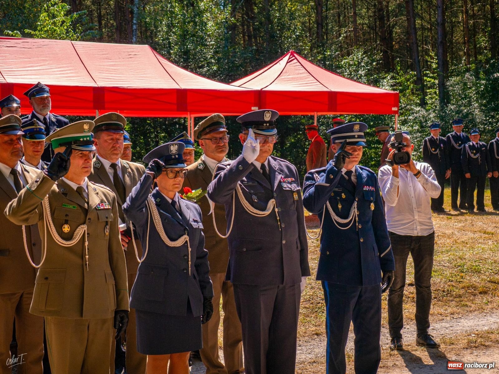 Zdjęcie w galerii na portalu naszraciborz.pl: 33. rocznica wielkiego pożaru lasów w Kuźni Raciborskiej – hołd dla bohaterów [FOTO i WIDEO] wiadomości z regionu