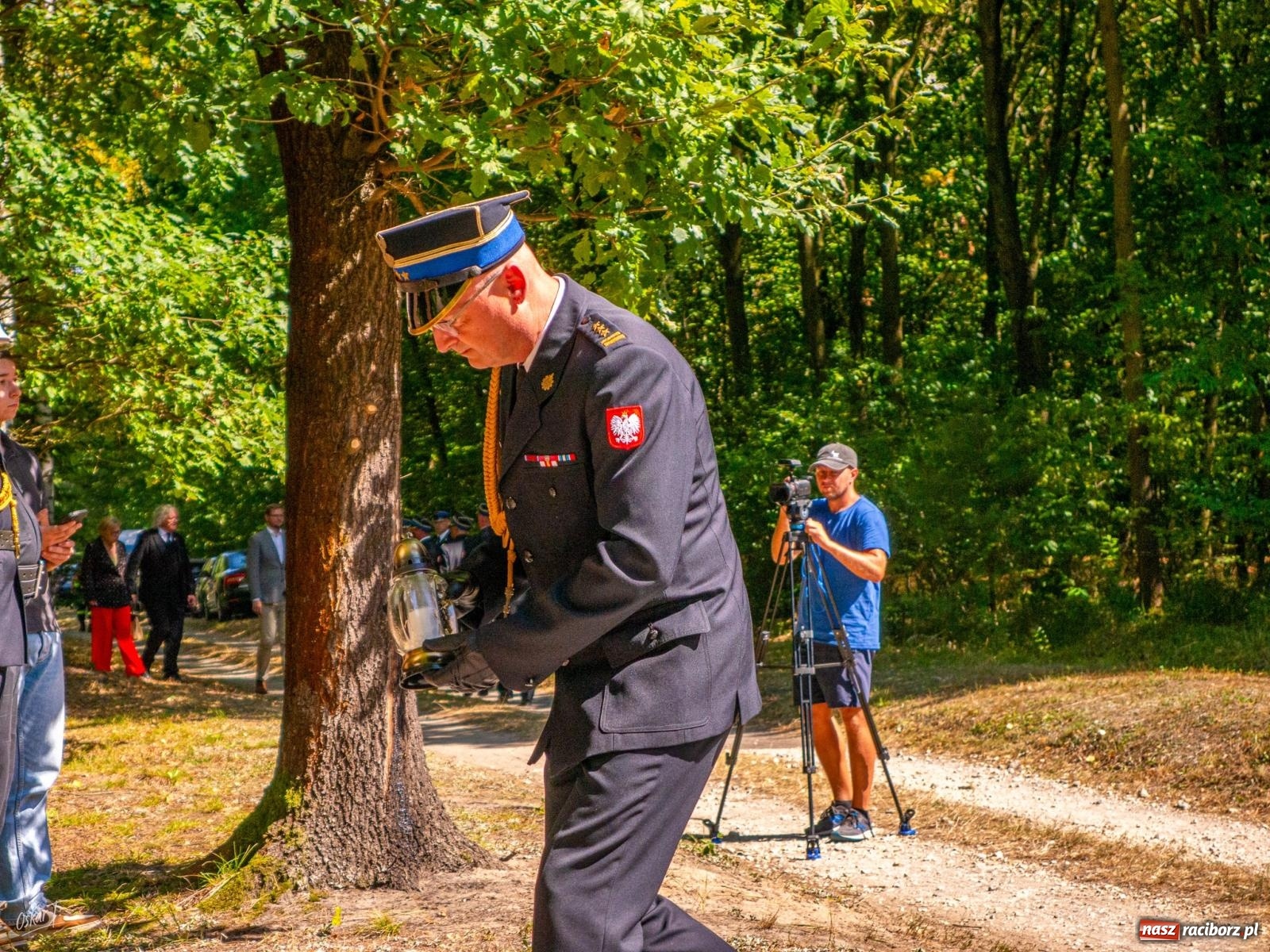 Zdjęcie w galerii na portalu naszraciborz.pl: 33. rocznica wielkiego pożaru lasów w Kuźni Raciborskiej – hołd dla bohaterów [FOTO i WIDEO] wiadomości z regionu