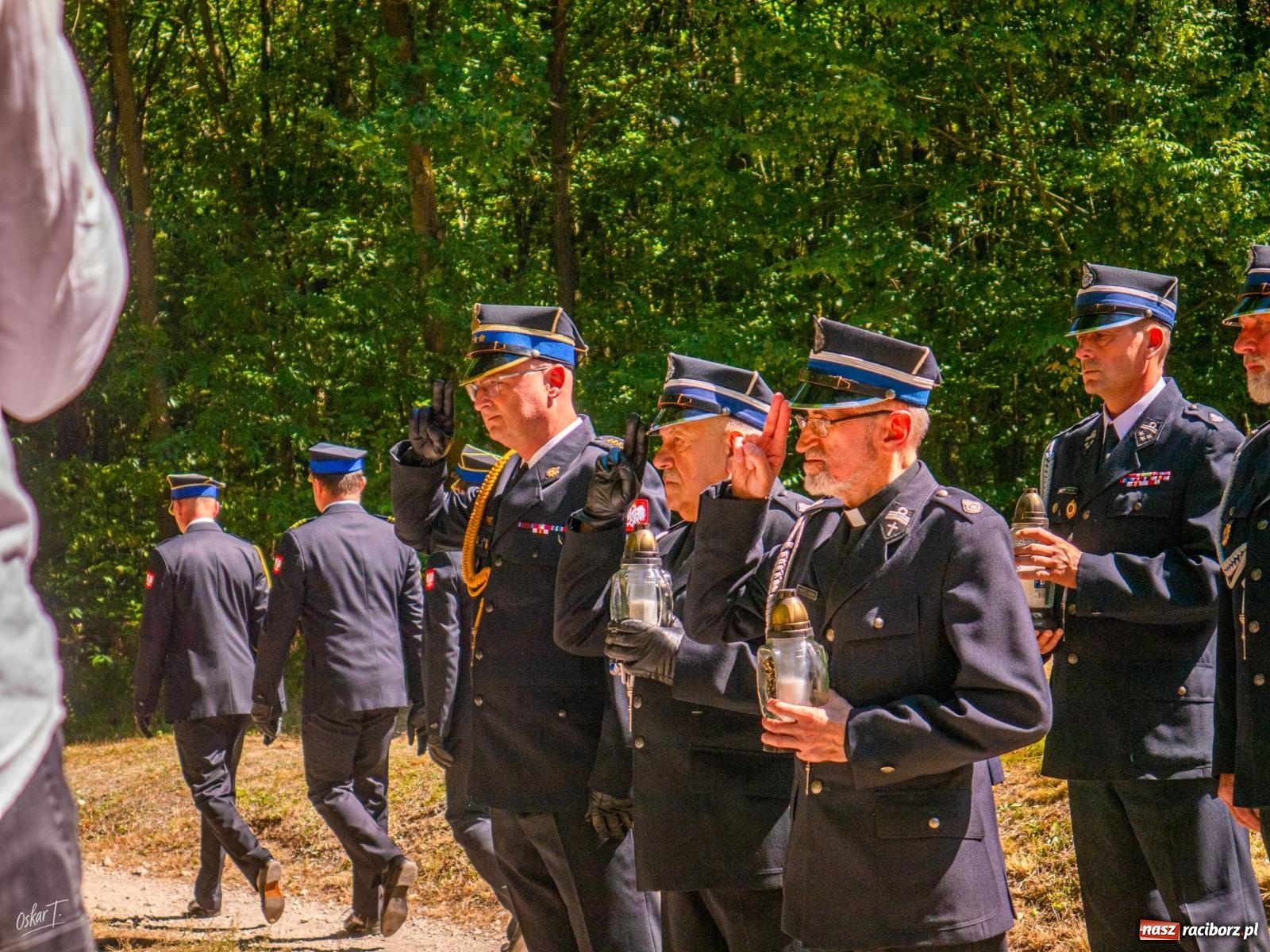 Zdjęcie w galerii na portalu naszraciborz.pl: 33. rocznica wielkiego pożaru lasów w Kuźni Raciborskiej – hołd dla bohaterów [FOTO i WIDEO] wiadomości z regionu