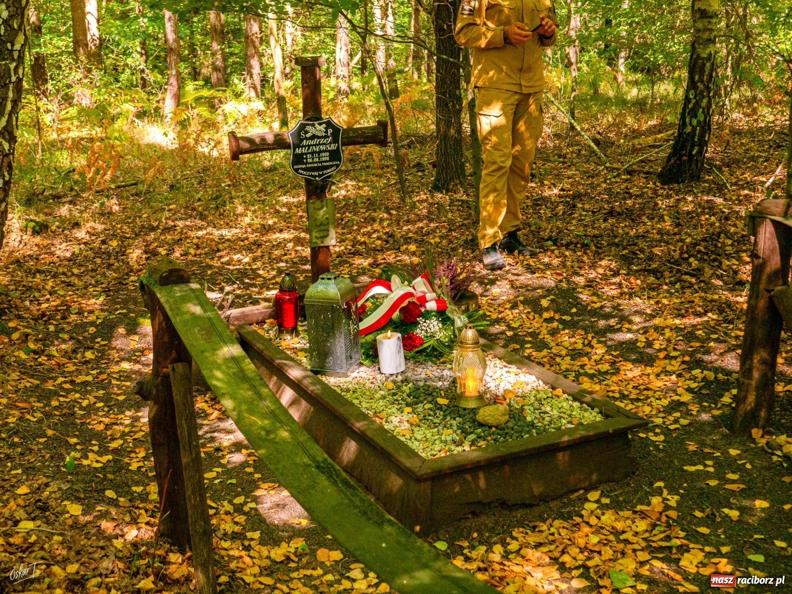 Zdjęcie w galerii na portalu naszraciborz.pl: 33. rocznica wielkiego pożaru lasów w Kuźni Raciborskiej – hołd dla bohaterów [FOTO i WIDEO] wiadomości z regionu