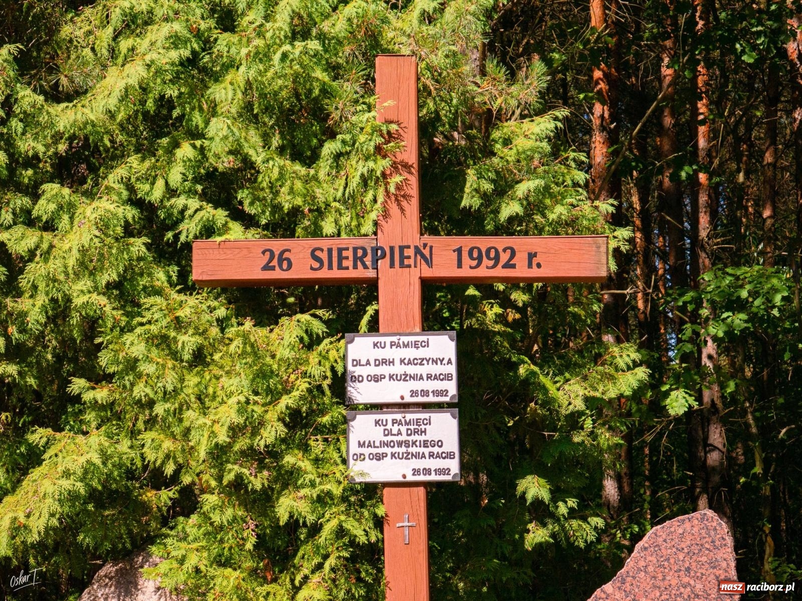 Zdjęcie w galerii na portalu naszraciborz.pl: 33. rocznica wielkiego pożaru lasów w Kuźni Raciborskiej – hołd dla bohaterów [FOTO i WIDEO] wiadomości z regionu