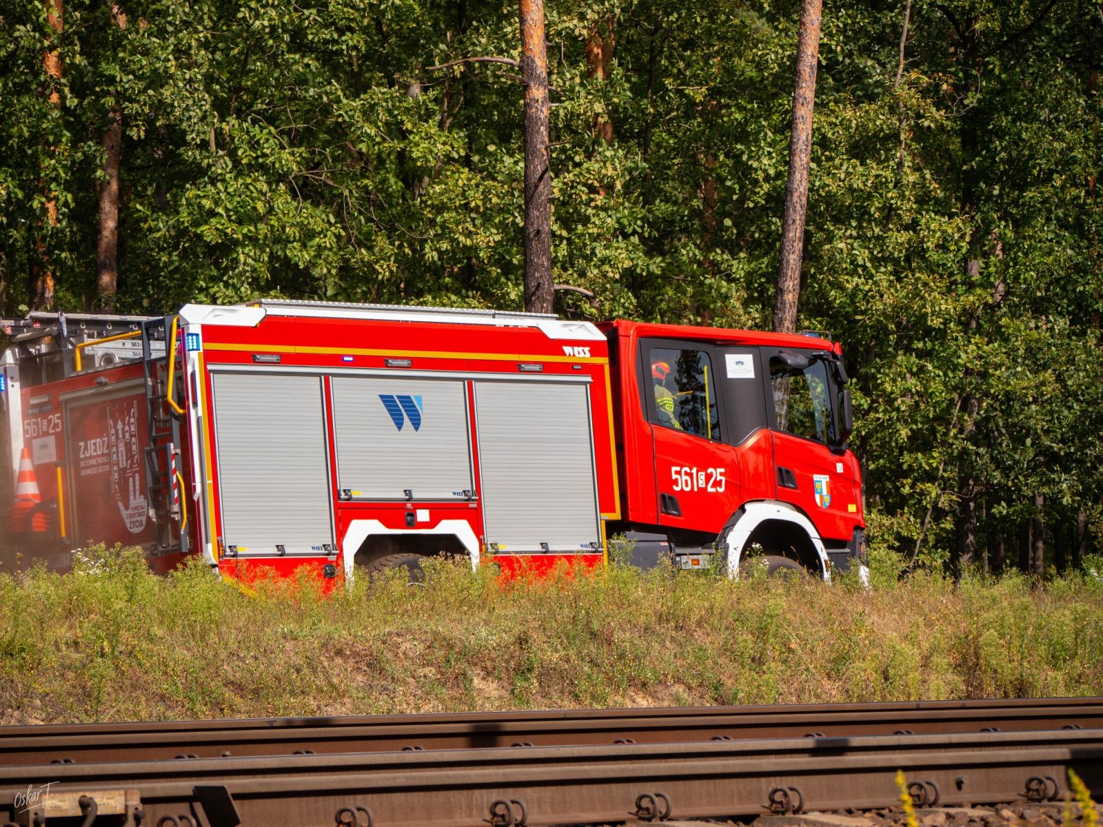 Zdjęcie w galerii na portalu naszraciborz.pl: Strażacy w akcji – wichura i pożary traw w regionie [FOTO] wiadomości z regionu