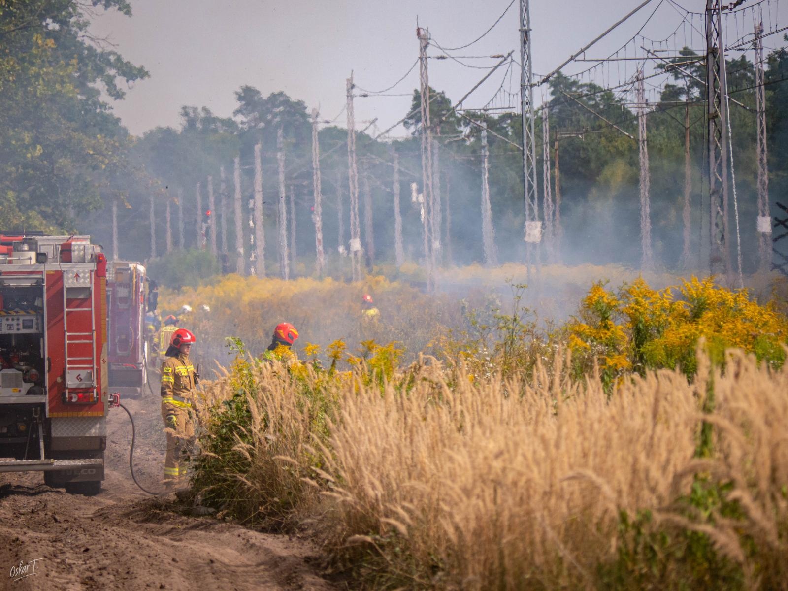Zdjęcie w galerii na portalu naszraciborz.pl: Strażacy w akcji – wichura i pożary traw w regionie [FOTO] wiadomości z regionu