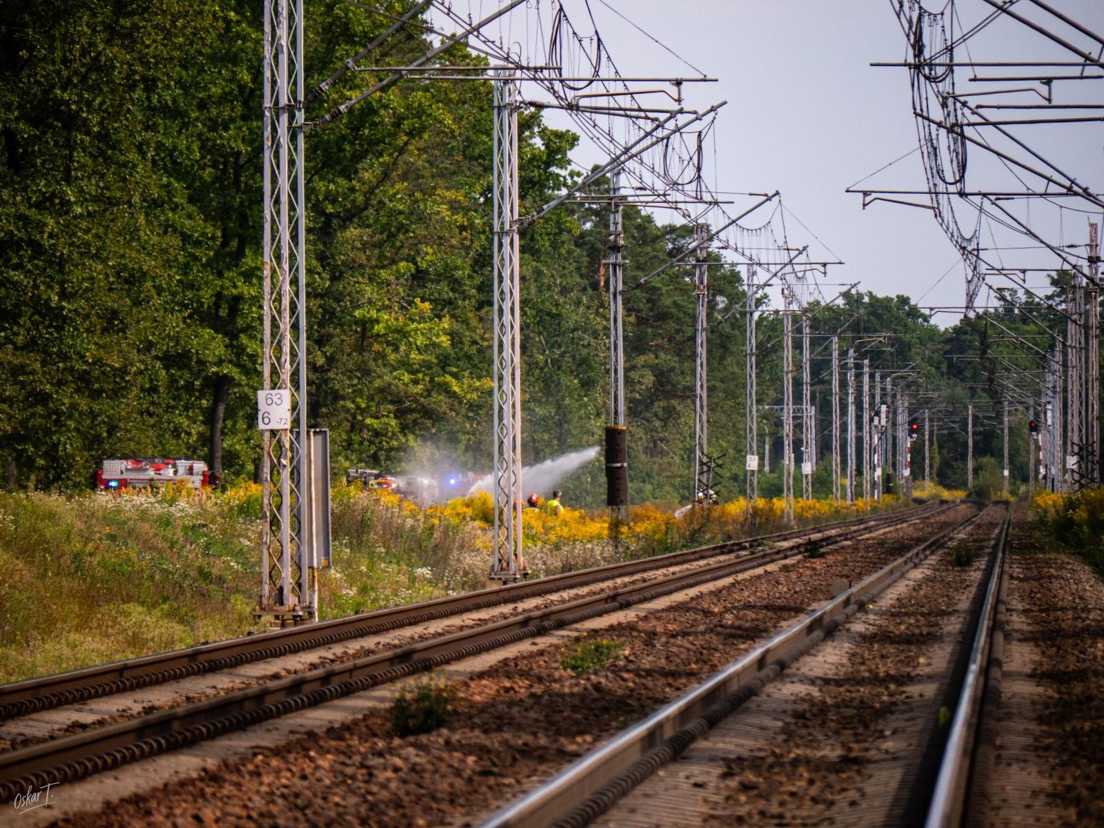 Zdjęcie w galerii na portalu naszraciborz.pl: Strażacy w akcji – wichura i pożary traw w regionie [FOTO] wiadomości z regionu