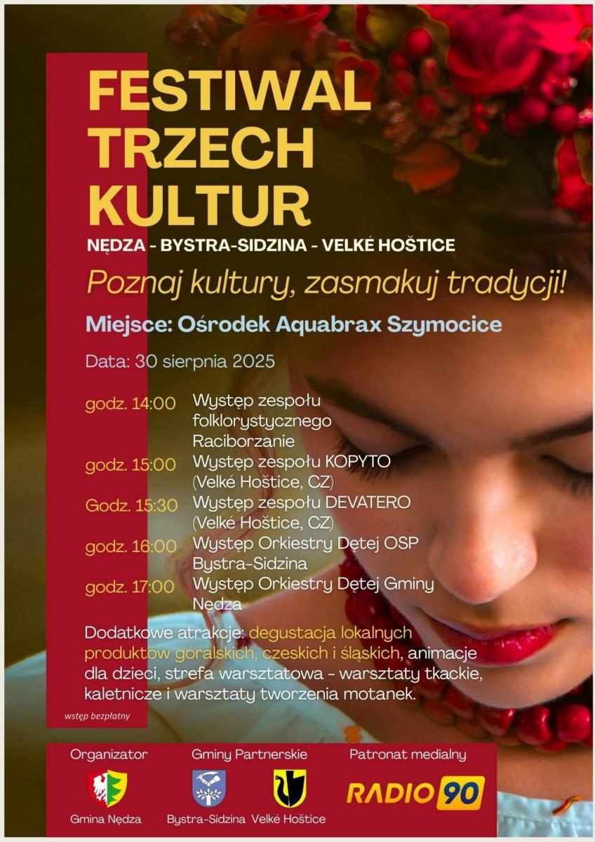 Zdjęcie w galerii na portalu naszraciborz.pl: Festiwal Trzech Kultur w Nędzy – spotkanie Śląska, Czech i Podhala wiadomości z regionu