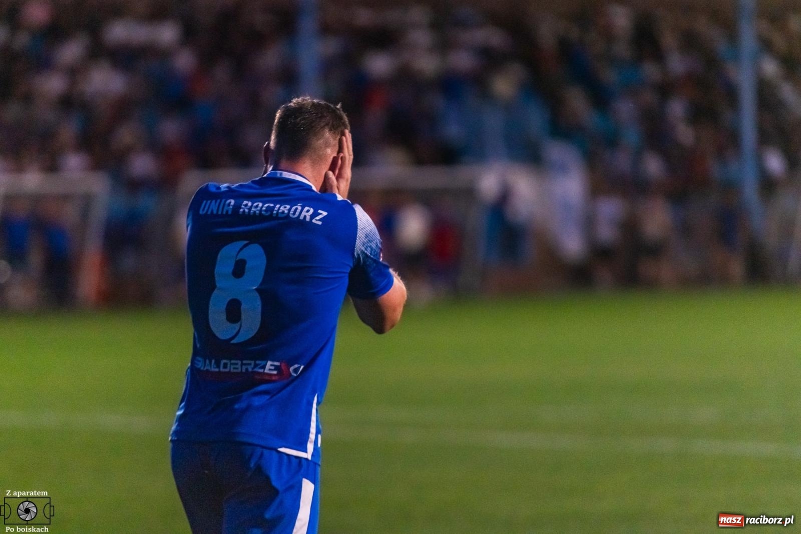 Zdjęcie w galerii na portalu naszraciborz.pl: Tłumy na derbach powiatu. Unia Racibórz liderem klasy okręgowej [FOTO] wiadomości z regionu