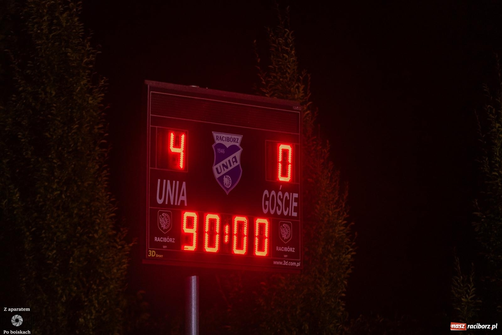 Zdjęcie w galerii na portalu naszraciborz.pl: Tłumy na derbach powiatu. Unia Racibórz liderem klasy okręgowej [FOTO] wiadomości z regionu