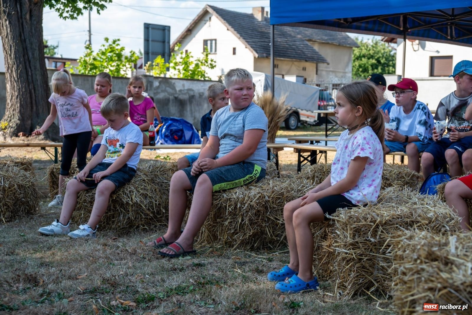 Zdjęcie w galerii na portalu naszraciborz.pl: Wkręceni w klimat. Sąsiedzki piknik ekologiczny w Bojanowie wiadomości z regionu