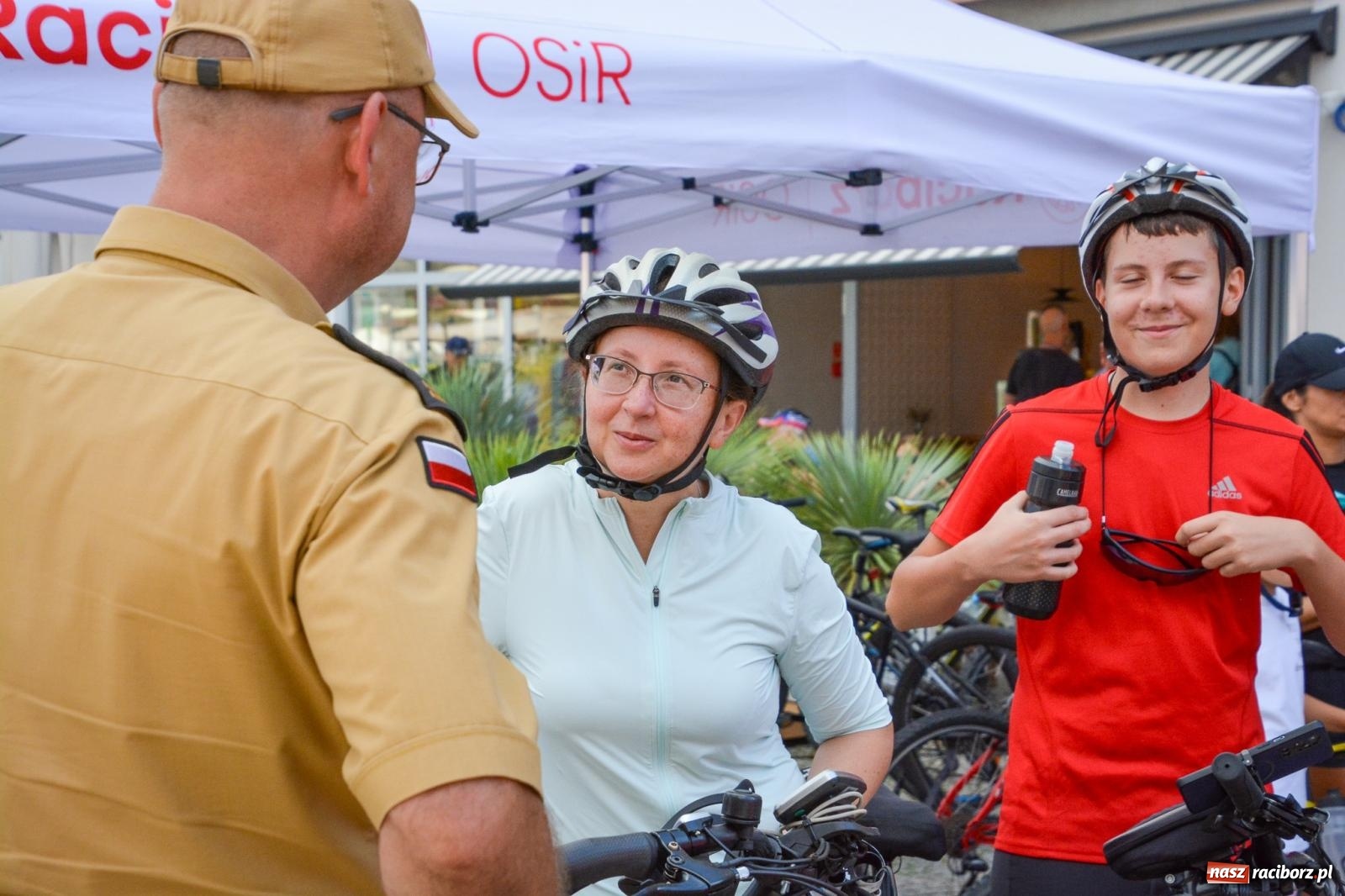 Zdjęcie w galerii na portalu naszraciborz.pl: Rodzinny rajd rowerowy w Raciborzu w hołdzie poległym strażakom [FOTO i WIDEO] wiadomości z regionu