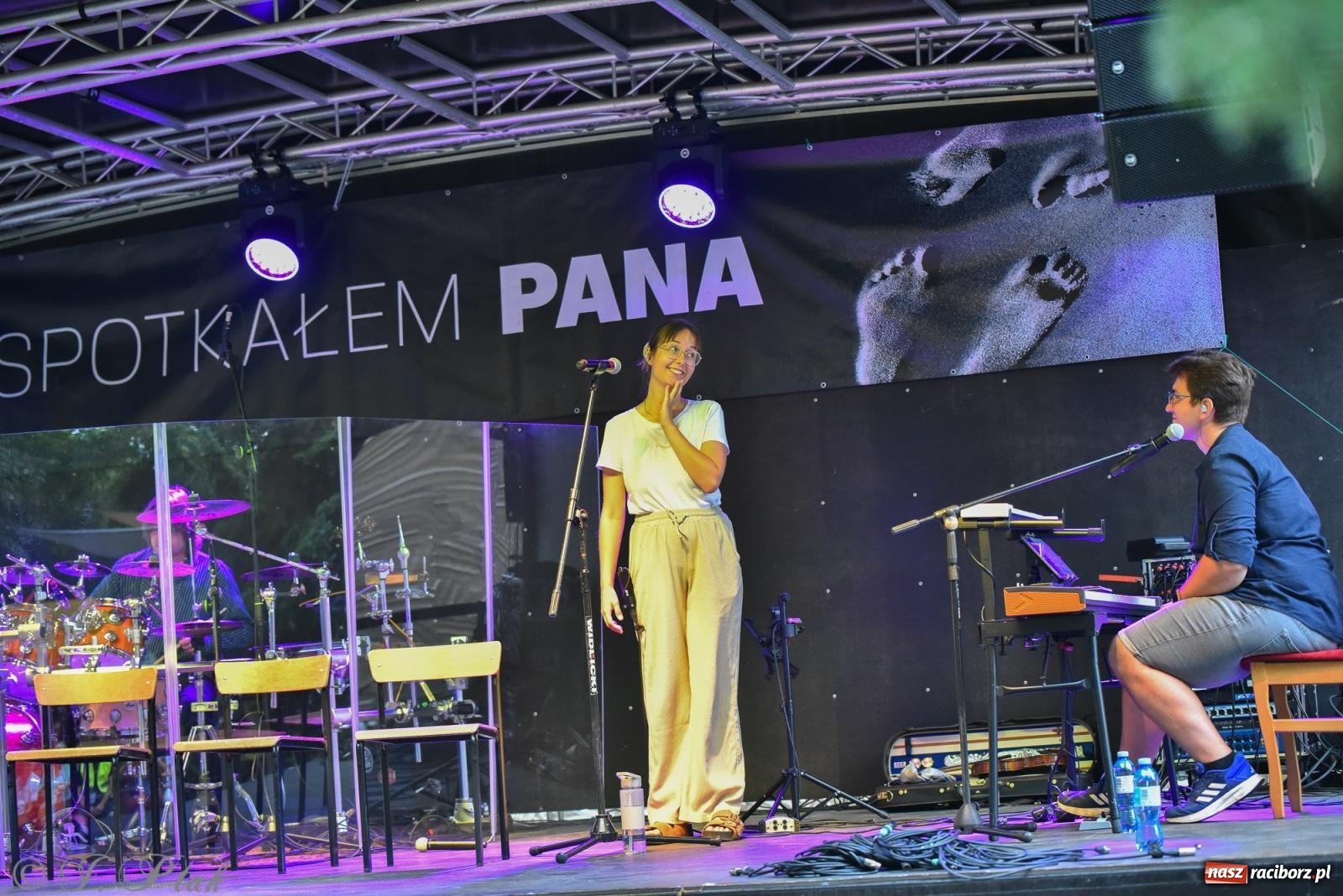 Zdjęcie w galerii na portalu naszraciborz.pl: Racibórz ponownie miejscem modlitwy i muzyki. Rozpoczął się XXXIV Festiwal Spotkałem Pana wiadomości z regionu