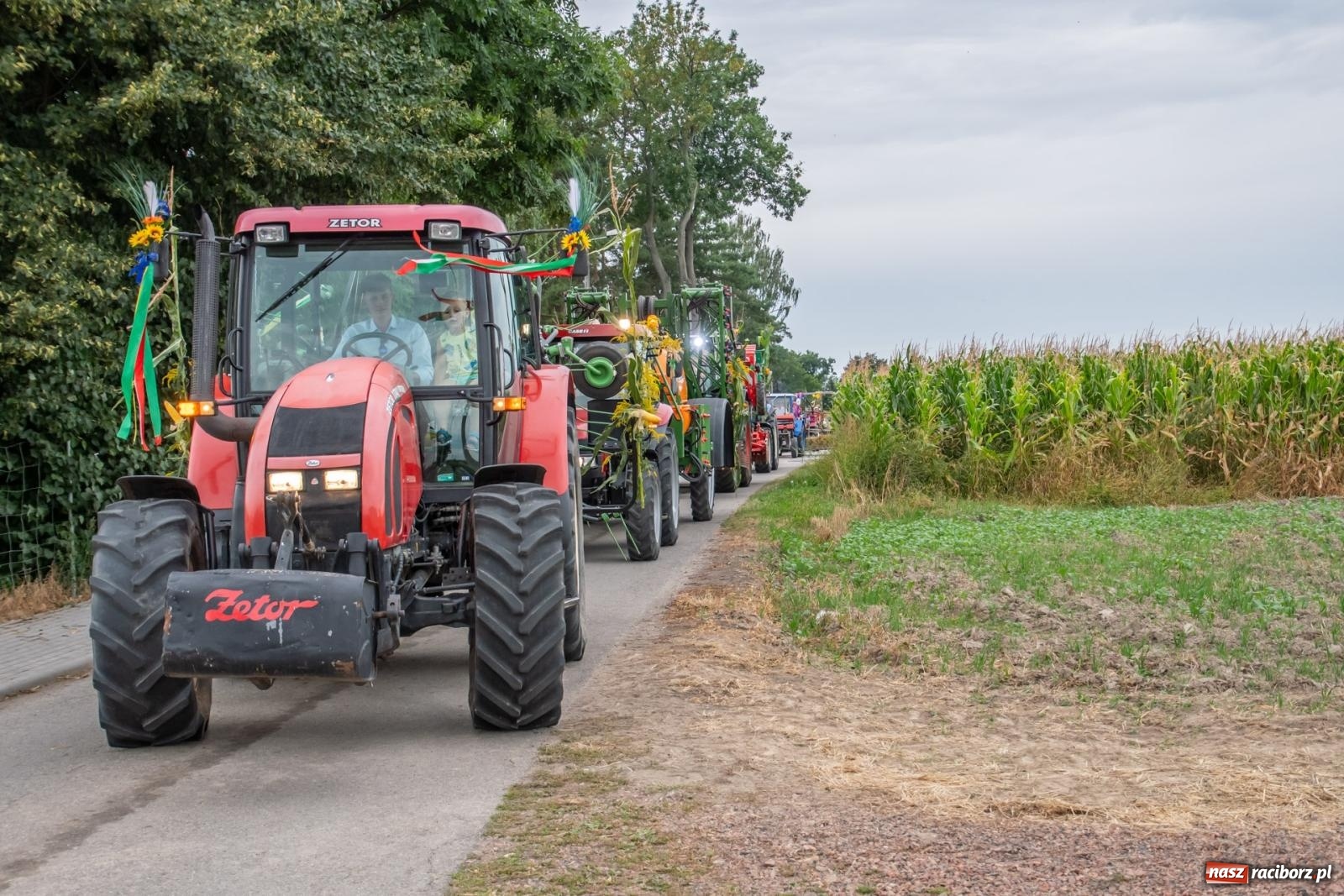 Zdjęcie w galerii na portalu naszraciborz.pl: Dożynki w Rudyszwałdzie. Kolorowy pokaz maszyn rolniczych z weneckim akcentem [FOTO i WIDEO] wiadomości z regionu