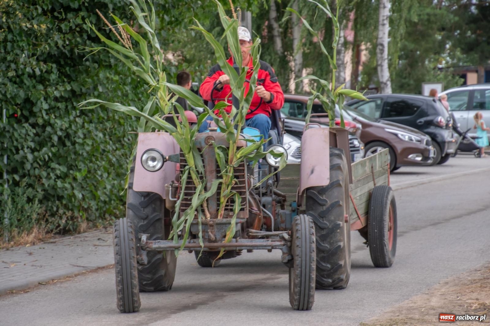 Zdjęcie w galerii na portalu naszraciborz.pl: Dożynki w Rudyszwałdzie. Kolorowy pokaz maszyn rolniczych z weneckim akcentem [FOTO i WIDEO] wiadomości z regionu