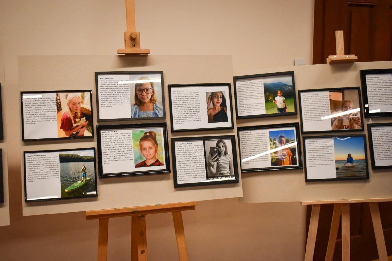 Zdjęcie w galerii na portalu naszraciborz.pl: Świat młodych twórców na Zamku Piastowskim wiadomości z regionu