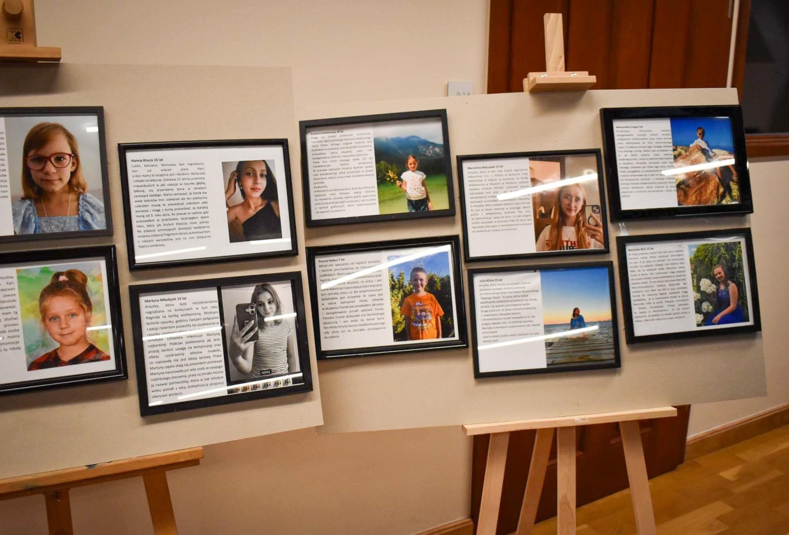 Zdjęcie w galerii na portalu naszraciborz.pl: Świat młodych twórców na Zamku Piastowskim wiadomości z regionu