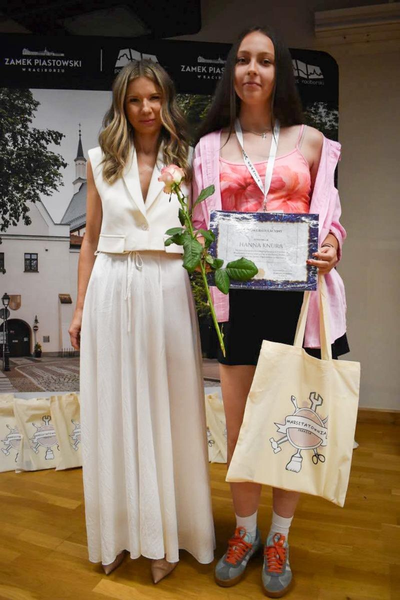 Zdjęcie w galerii na portalu naszraciborz.pl: Świat młodych twórców na Zamku Piastowskim wiadomości z regionu