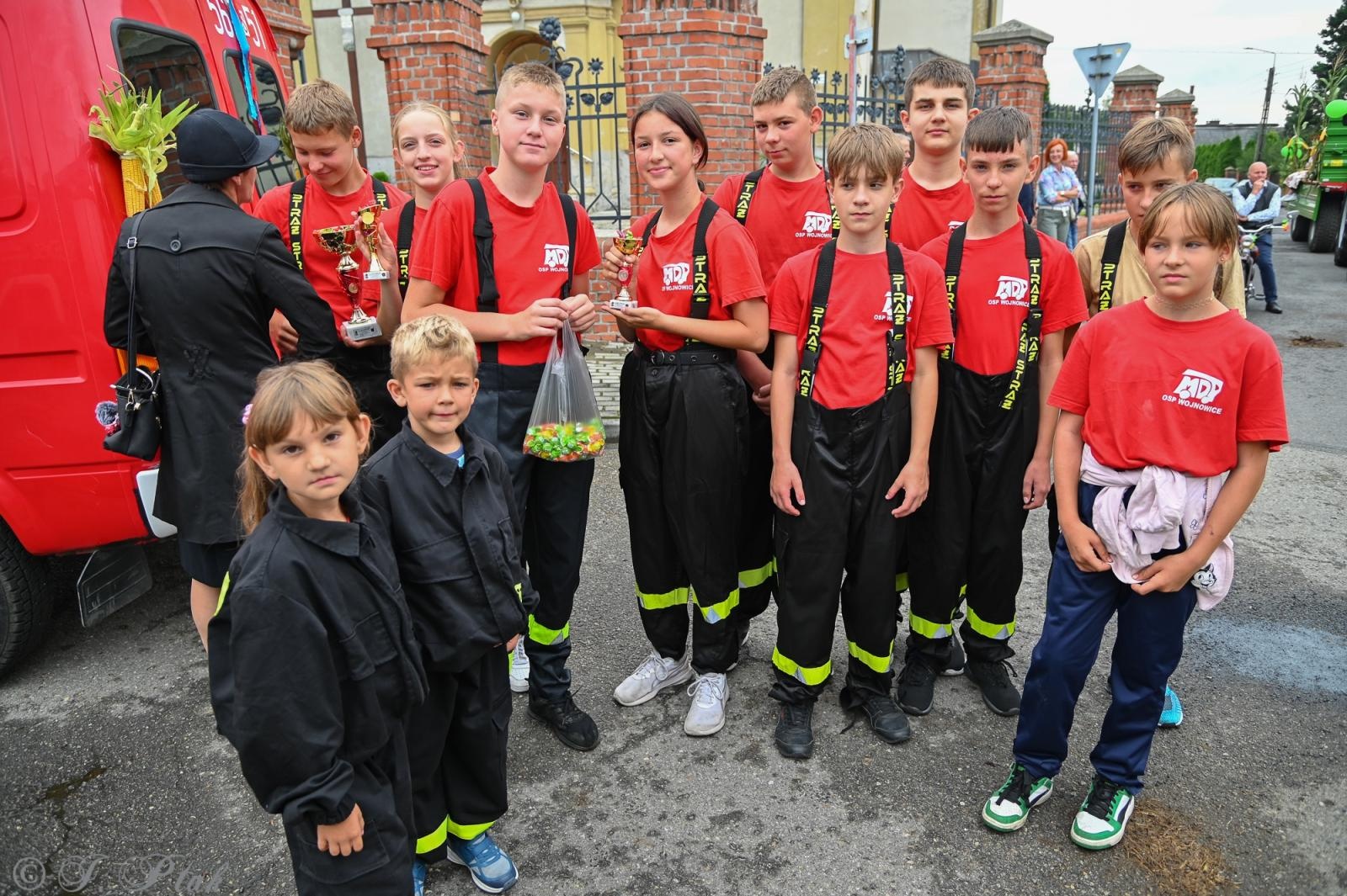 Zdjęcie w galerii na portalu naszraciborz.pl: Barwny korowód dożynkowy przejechał przez Wojnowice wiadomości z regionu