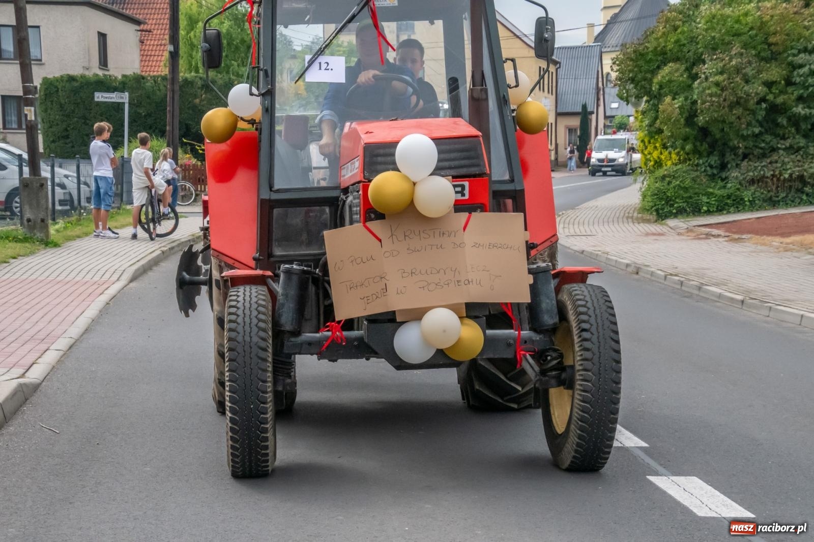 Zdjęcie w galerii na portalu naszraciborz.pl: Dożynki w Krzyżanowicach. Uśmiech, dixieland i wielkie maszyny [FOTO i WIDEO] wiadomości z regionu