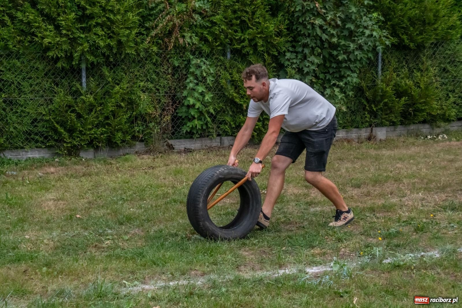 Zdjęcie w galerii na portalu naszraciborz.pl: Dożynki w Krzyżanowicach. Uśmiech, dixieland i wielkie maszyny [FOTO i WIDEO] wiadomości z regionu