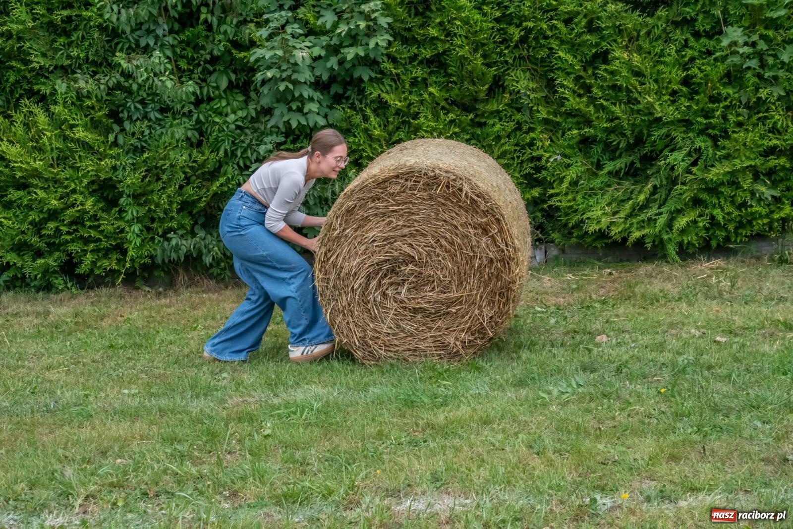 Zdjęcie w galerii na portalu naszraciborz.pl: Dożynki w Krzyżanowicach. Uśmiech, dixieland i wielkie maszyny [FOTO i WIDEO] wiadomości z regionu