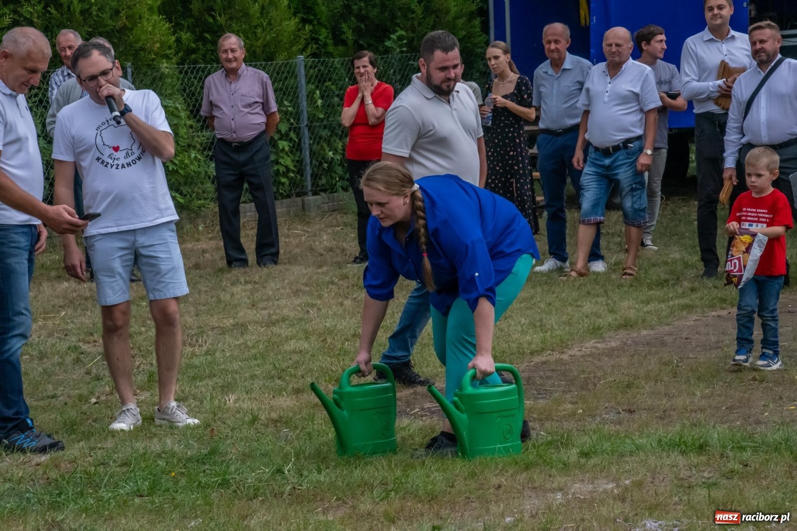 Zdjęcie w galerii na portalu naszraciborz.pl: Dożynki w Krzyżanowicach. Uśmiech, dixieland i wielkie maszyny [FOTO i WIDEO] wiadomości z regionu