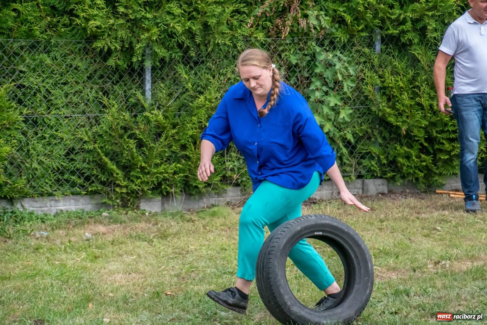 Zdjęcie w galerii na portalu naszraciborz.pl: Dożynki w Krzyżanowicach. Uśmiech, dixieland i wielkie maszyny [FOTO i WIDEO] wiadomości z regionu