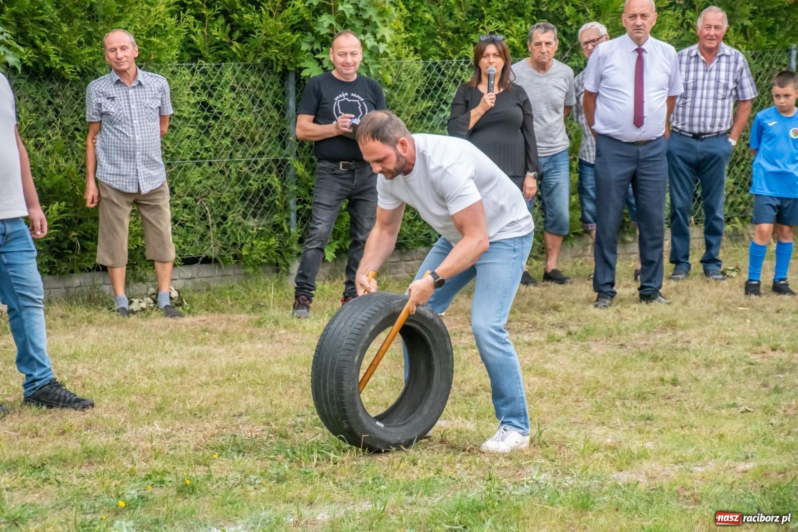 Zdjęcie w galerii na portalu naszraciborz.pl: Dożynki w Krzyżanowicach. Uśmiech, dixieland i wielkie maszyny [FOTO i WIDEO] wiadomości z regionu