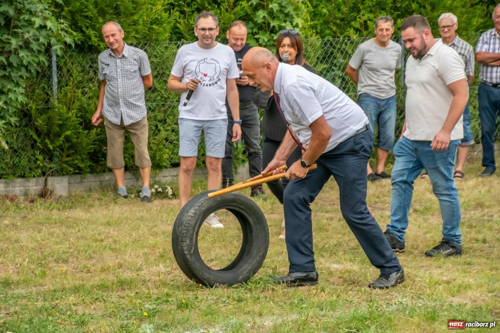 Zdjęcie w galerii na portalu naszraciborz.pl: Dożynki w Krzyżanowicach. Uśmiech, dixieland i wielkie maszyny [FOTO i WIDEO] wiadomości z regionu