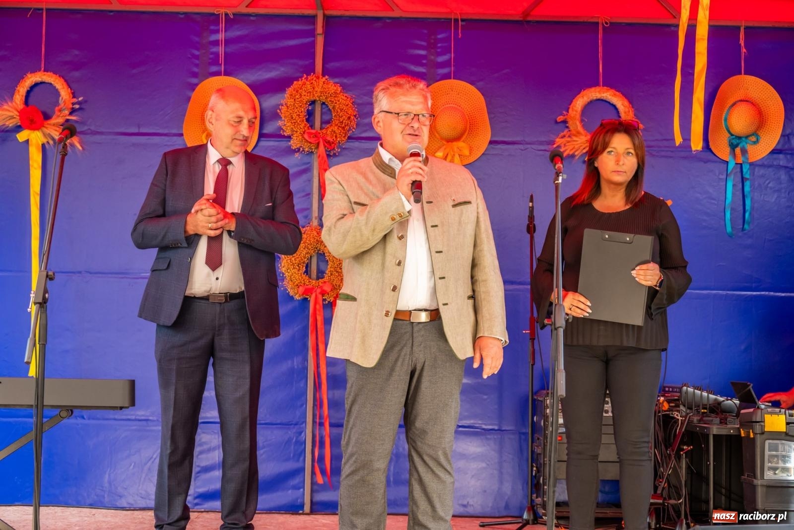 Zdjęcie w galerii na portalu naszraciborz.pl: Dożynki w Krzyżanowicach. Uśmiech, dixieland i wielkie maszyny [FOTO i WIDEO] wiadomości z regionu