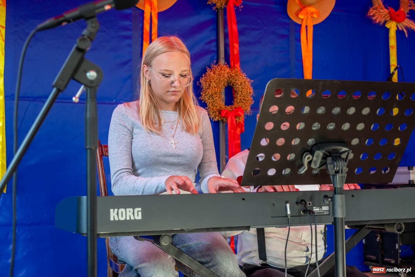 Zdjęcie w galerii na portalu naszraciborz.pl: Dożynki w Krzyżanowicach. Uśmiech, dixieland i wielkie maszyny [FOTO i WIDEO] wiadomości z regionu