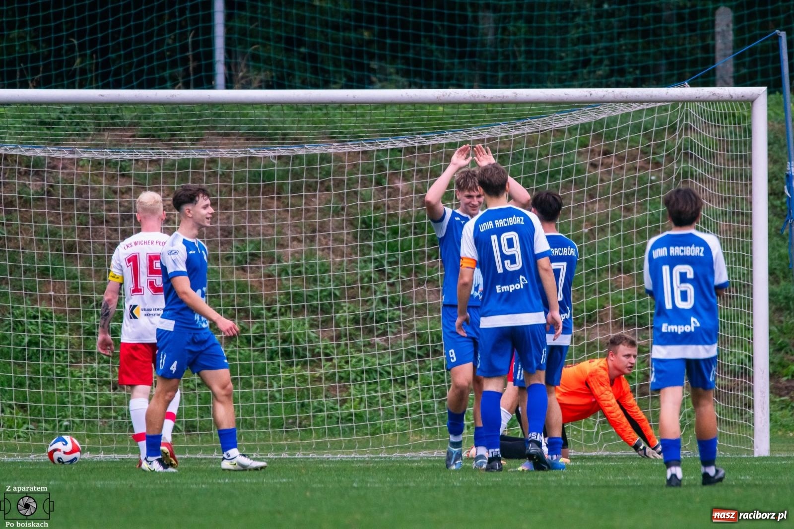 Zdjęcie w galerii na portalu naszraciborz.pl: Wielkie Derby Płoni. Unia Racibórz z kompletem punktów [FOTO] wiadomości z regionu