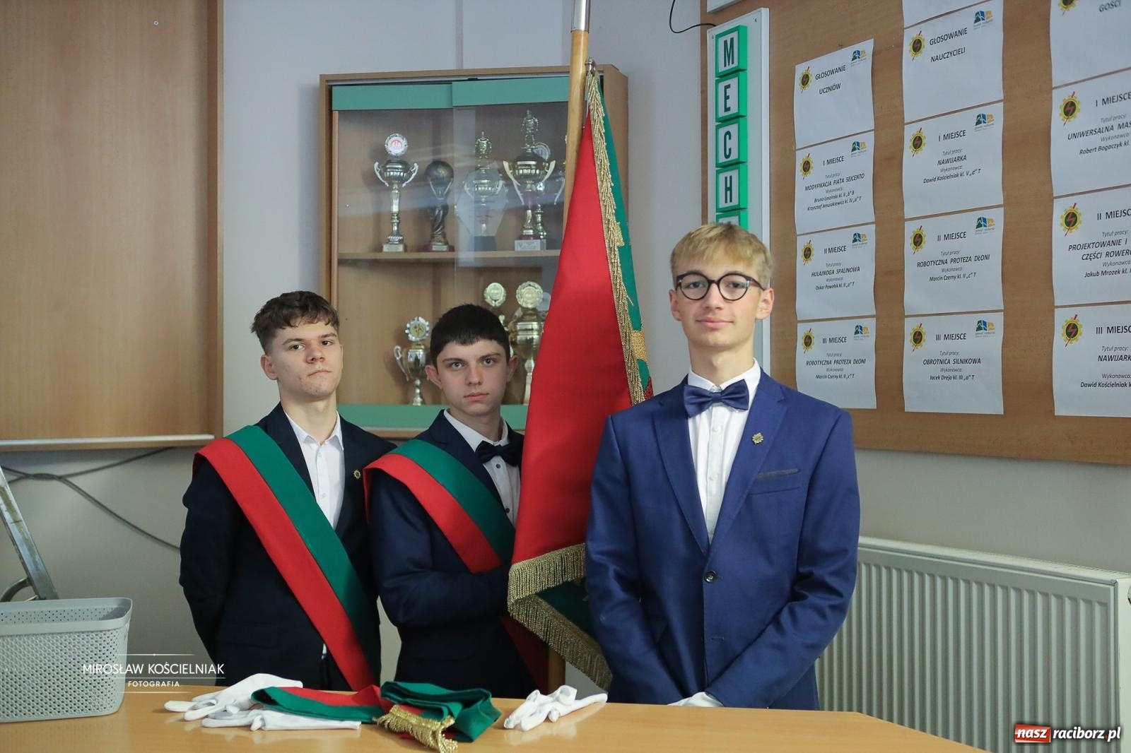 Zdjęcie w galerii na portalu naszraciborz.pl: Nowy rok szkolny w CKZU nr 2 Mechanik – ponad 900 uczniów rozpoczęło naukę wiadomości z regionu