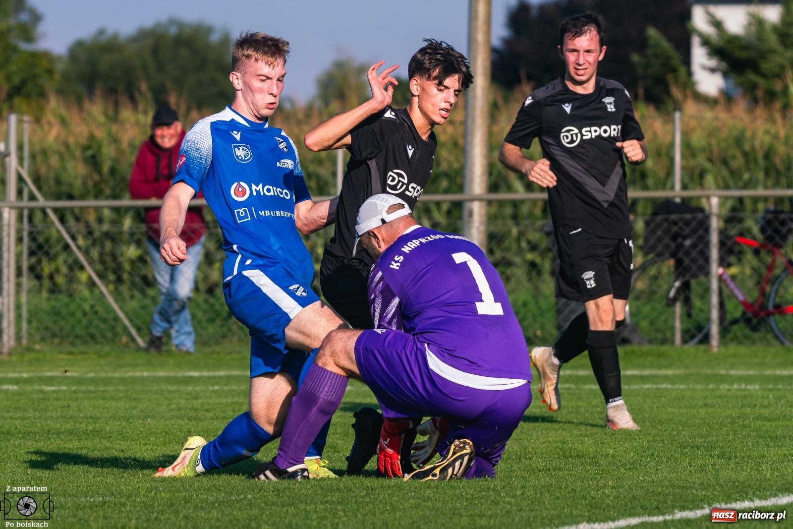 Zdjęcie w galerii na portalu naszraciborz.pl: Puchar Polski: Choć Naprzód szalał, Unii nie złamał [FOTO] wiadomości z regionu