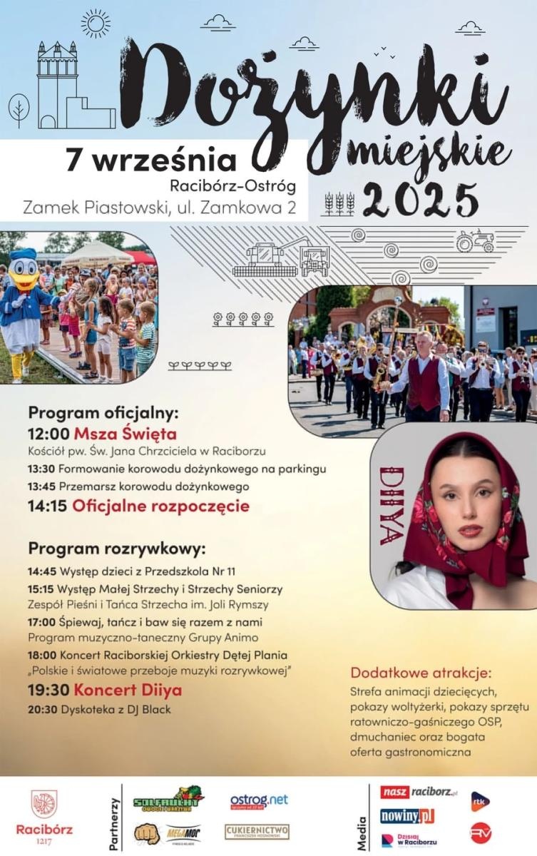 Zdjęcie w galerii na portalu naszraciborz.pl: Dożynkowy maraton w powiecie raciborskim. Boys, Piękni i Młodzi, Diiya oraz plejada atrakcji wiadomości z regionu