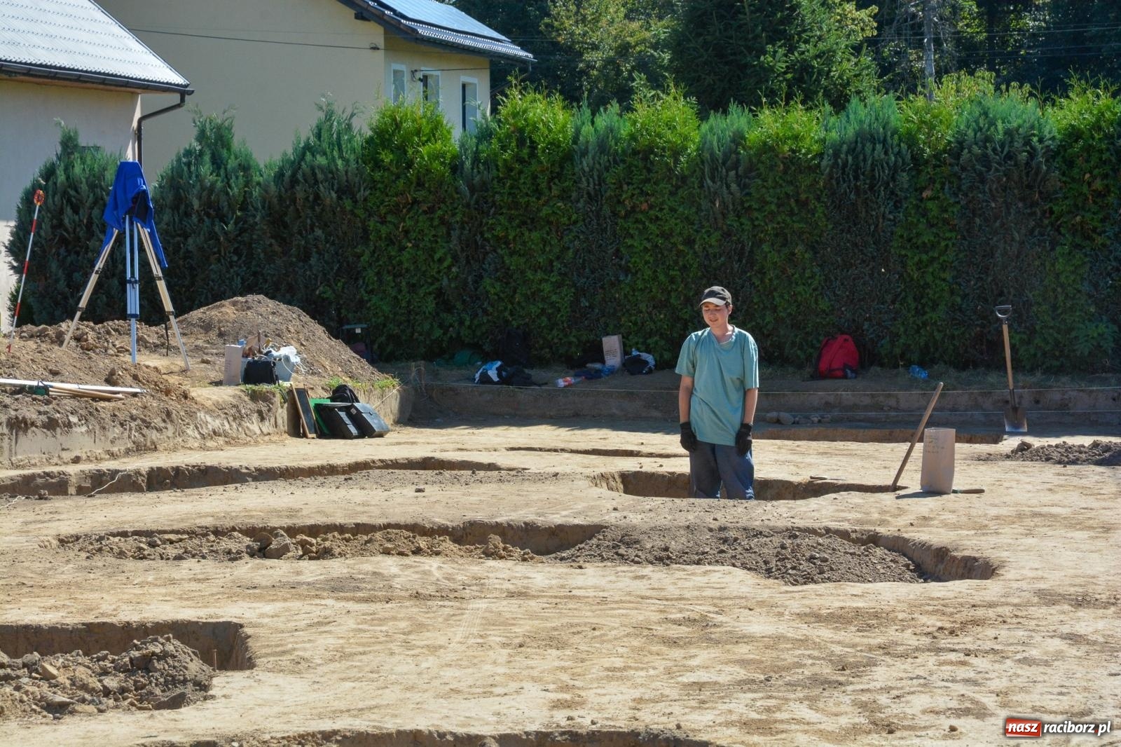 Zdjęcie w galerii na portalu naszraciborz.pl: Pradziejowa warownia nad Odrą – archeolodzy wrócili do Łubowic wiadomości z regionu