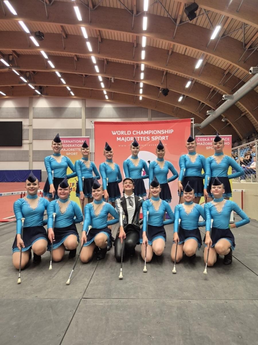 Zdjęcie w galerii na portalu naszraciborz.pl: Mażoretki ZARA na podium Mistrzostw Świata [FOTO] wiadomości z regionu