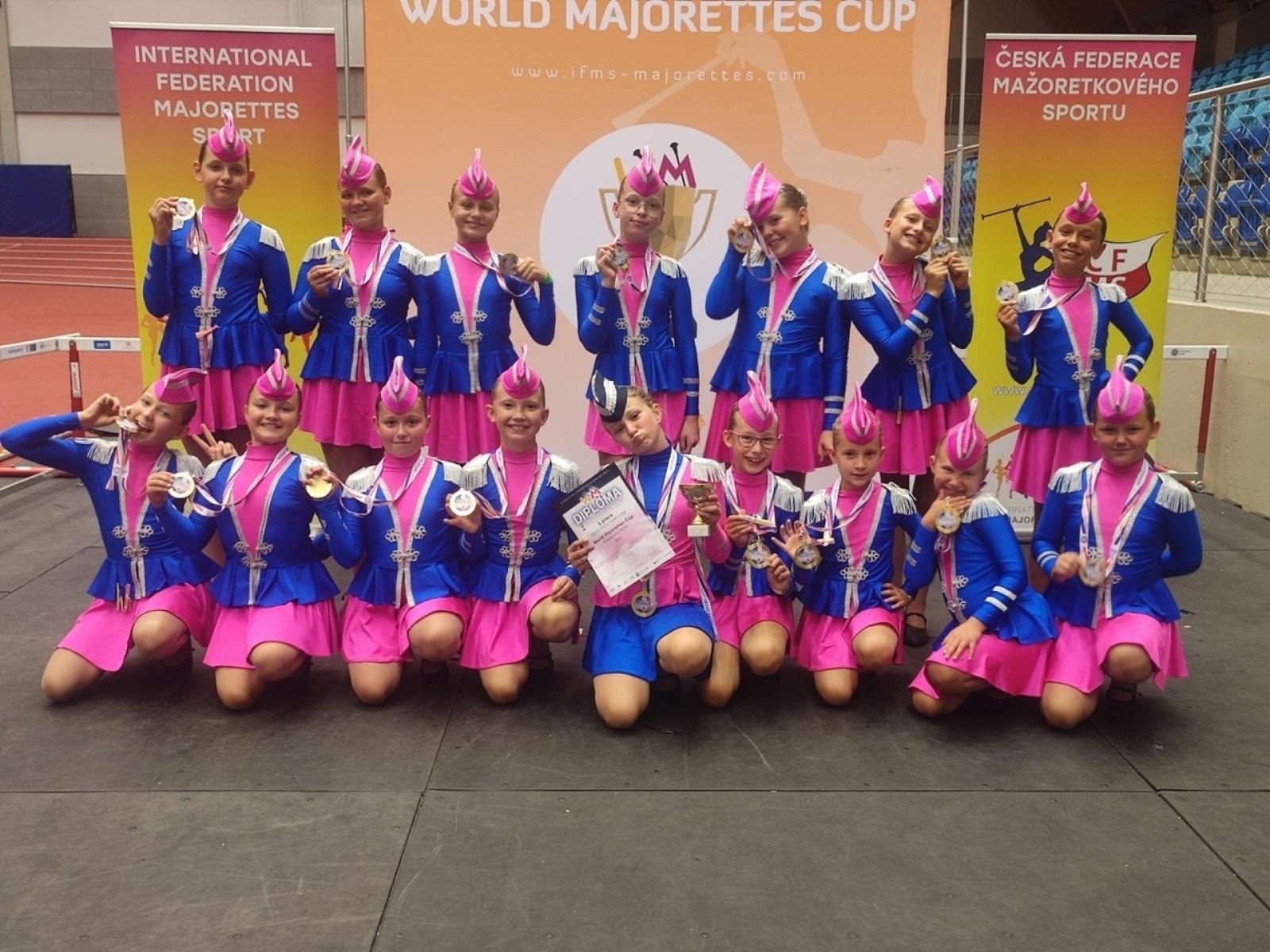 Zdjęcie w galerii na portalu naszraciborz.pl: Mażoretki ZARA na podium Mistrzostw Świata [FOTO] wiadomości z regionu